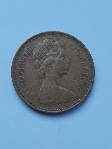 Zdjęcie oferty: Moneta 2 Pensy New Pence 1971
