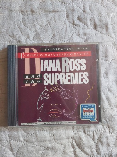 Zdjęcie oferty: Płyta cd Diana Ross and the Supremes 20 greatest hits