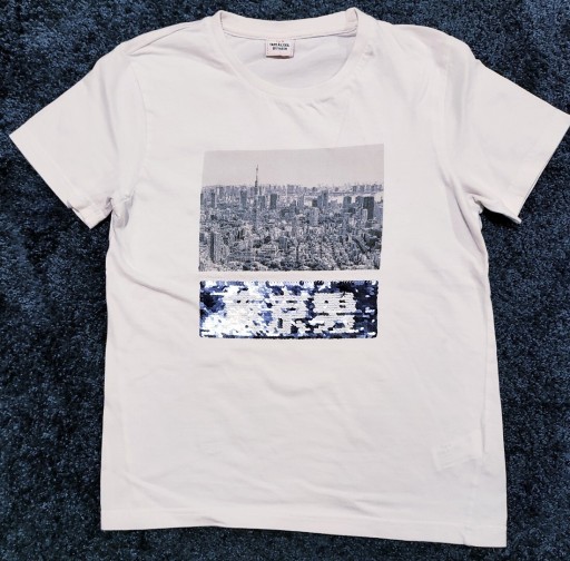 Zdjęcie oferty: T-shirt Tape À L'Oeil dla chłopca r.146 cekiny 