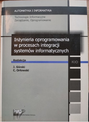Zdjęcie oferty: Inżynieria oprogramowania w procesach integracji