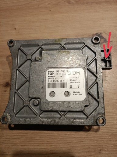 Zdjęcie oferty: Sterownik silnika FGP 55559394 komputer opel astra