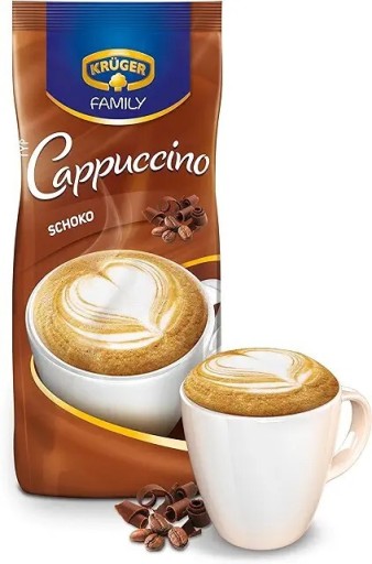 Zdjęcie oferty: Kawa cappuccino Kruger choko 500 g z Niemiec 