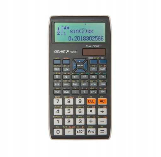 Zdjęcie oferty: GENIE kalkulator szkolny 92 SC czarny