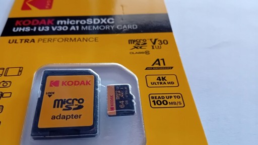 Zdjęcie oferty:  Kodak microSDXC 64GB 