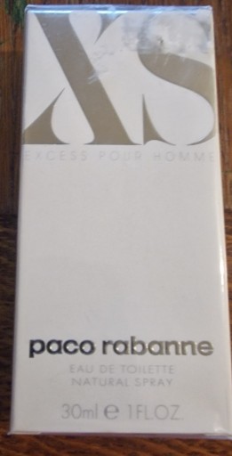 Zdjęcie oferty: Paco Rabanne XS Excess Pour Homme   old 2016 żółte