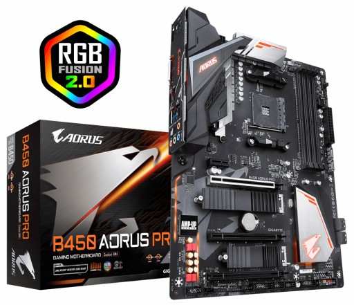 Zdjęcie oferty: Płyta główna GIGABYTE B450 AORUS PRO