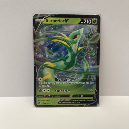 Zdjęcie oferty: Karta Pokemon TCG Serperior V Silver Tempest