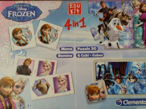 Zdjęcie oferty: Zestaw gier Frozen Kraina lodu 
