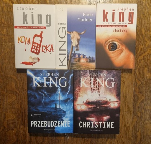 Zdjęcie oferty: Stephen King - 5 książek