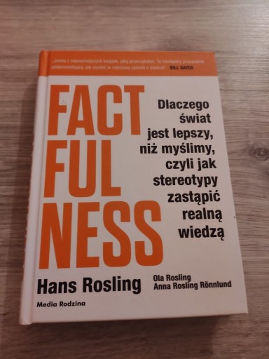 Zdjęcie oferty: Factfulness - Rosling, Rosling-Ronnlund