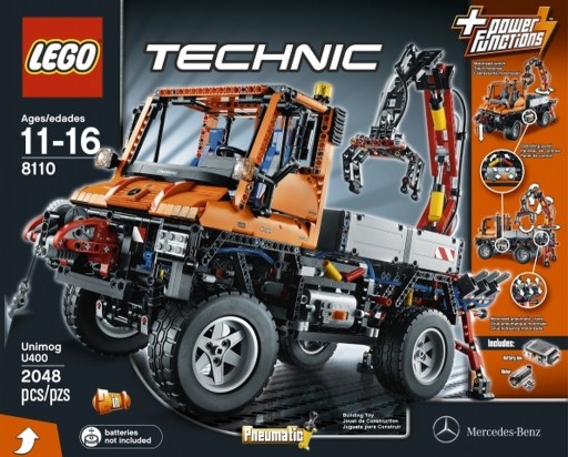 Zdjęcie oferty: LEGO Technic 8110 - Mercedes-Benz Unimog U 400