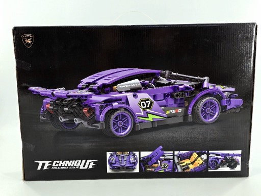 Zdjęcie oferty: Zestaw klocków samochód sportowy Lamborghini prezent Mikołan