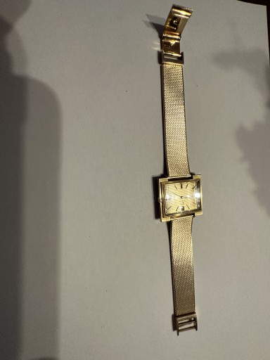 Zdjęcie oferty: Unikatowy złoty zegarek "OMEGA"  z bransoletą  