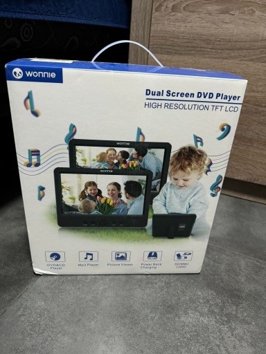 Zdjęcie oferty: Wonnie W-1011 10.5" Dual Screen DVD Player do auta