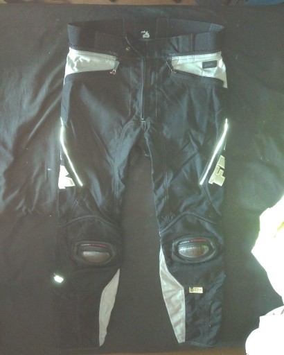 Zdjęcie oferty: spodnie na motor 40cm w pasie wmocnienie kolan #10