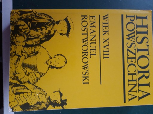 Zdjęcie oferty: E.Rostworowski, Historia powszechna XVIII wiek