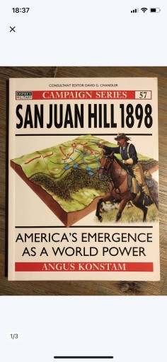 Zdjęcie oferty: Osprey San Juan Hill 1898 America’s Emergence