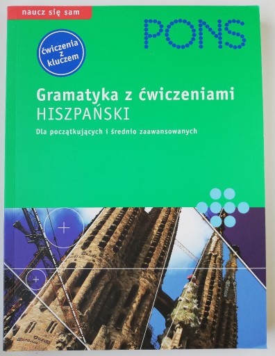 Zdjęcie oferty: PONS gramatyka z ćwiczeniami hiszpański naucz się