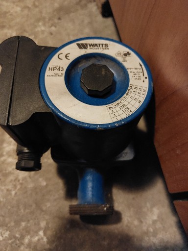 Zdjęcie oferty: Pompa cyrkulacyjna Watts Industries TYP HP 43