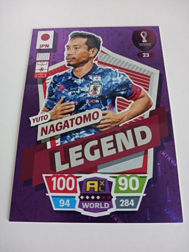 Zdjęcie oferty: World Cup Qatar 2022 Legend Nagatomo 23