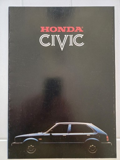 Zdjęcie oferty: Prospekt Honda Civic 197?r UNIKAT