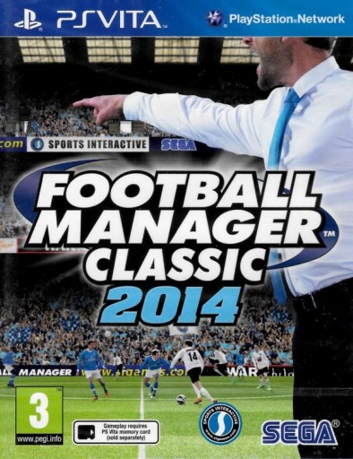 Zdjęcie oferty: Football Manager Classic 2014 PS VITA pl 