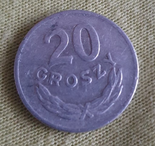 Zdjęcie oferty: Moneta 20groszy z roku 1949 aluminium 