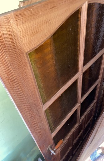 Zdjęcie oferty: Drzwi wewnętrzne 100% drewno sosnowe przeszklenie