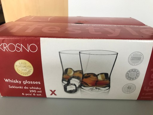 Zdjęcie oferty: KROSNO - szklanki do whisky 290 ml 6 szt