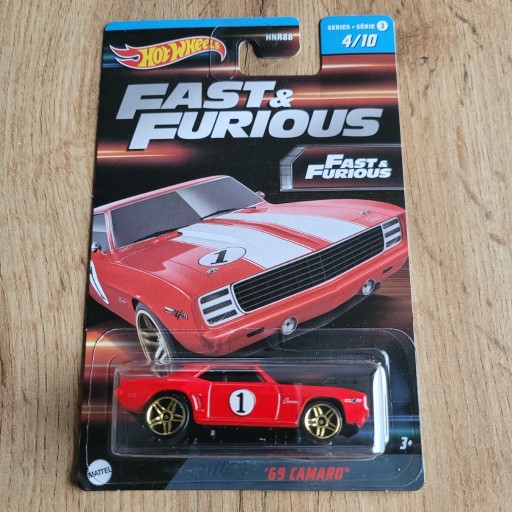 Zdjęcie oferty: Hot Wheels Fast & Furious '69 Camaro