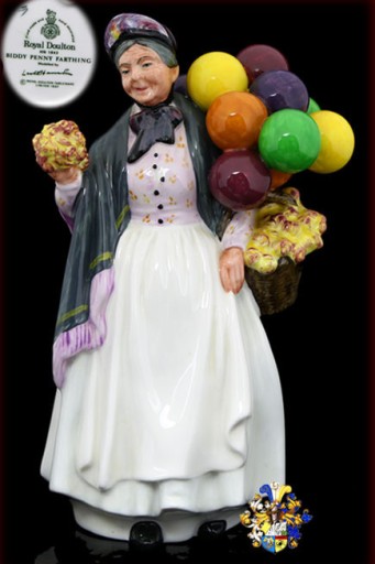 Zdjęcie oferty: Royal Doulton Sprzedająca balony figurka syg 23 cm