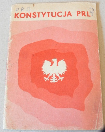 Zdjęcie oferty: KONSTYTUCJA PRL 1971