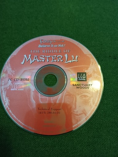 Zdjęcie oferty: Gra PC - The Riddle Of Master Lu (Unikat!)