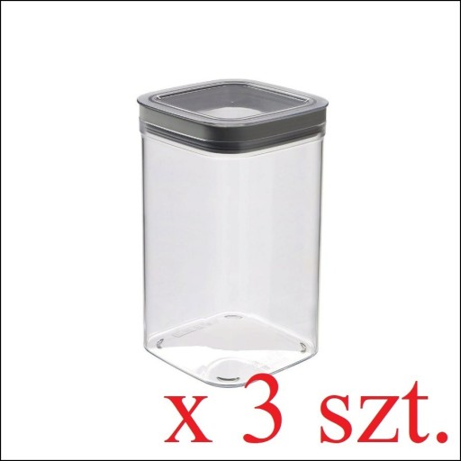 Zdjęcie oferty: 3 pojemniki Curver Dry Cube artykuły sypkie 2,3L