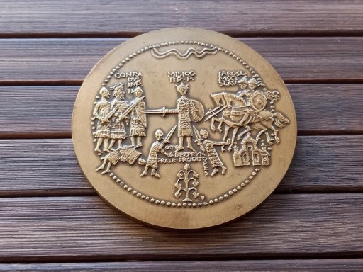 Zdjęcie oferty: Kolekcjonerski medal Mieszko II