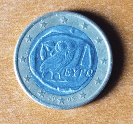 Zdjęcie oferty: Moneta Kolekcjonerska = 1 EURO = Grecja