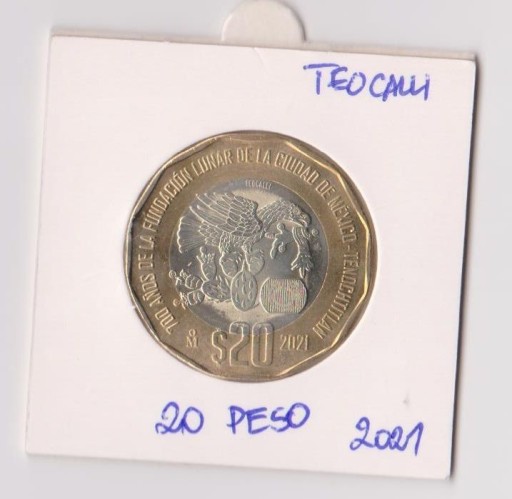 Zdjęcie oferty: 20  Peso 2021`    MEKSYK