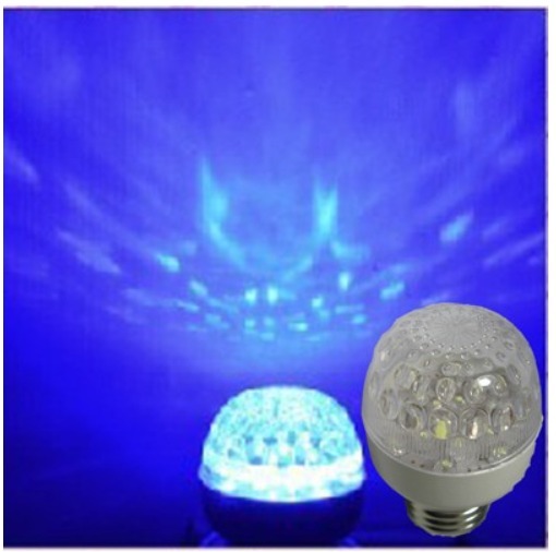 Zdjęcie oferty: Światło dyskotekowe LED niebieskie 3 W E 27