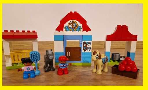 Zdjęcie oferty: Lego Duplo Stajnia z Kucykami wzorowane na 10868