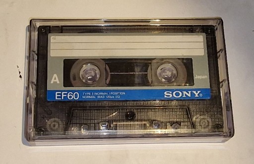 Zdjęcie oferty: Kaseta Taśma Magnetofonowa SONY  EF 90 EF 60