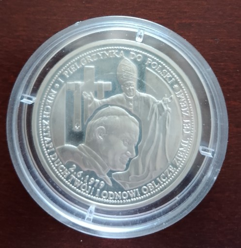 Zdjęcie oferty: Medal - I pielgrzymka do Polski Jana Pawła II