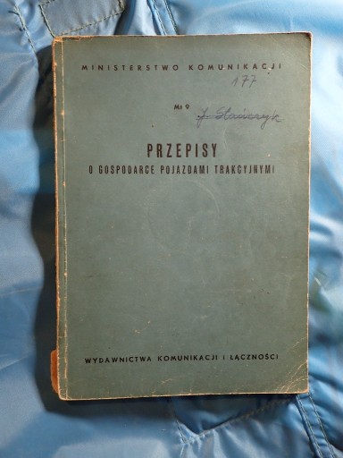 Zdjęcie oferty: Przepisy o gospodarce pojazdami trakcyjnymi (1964)