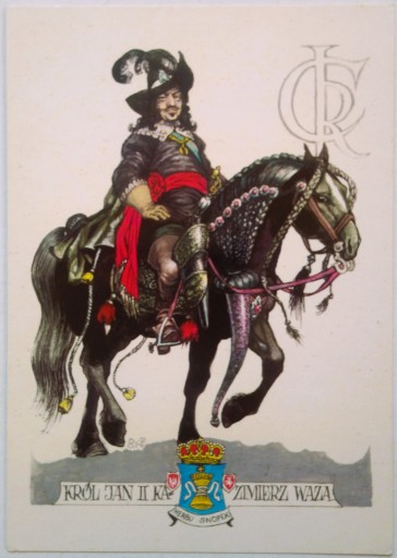 Zdjęcie oferty: Jan Kazimierz w ilustracji do "Ogniem i mieczem"
