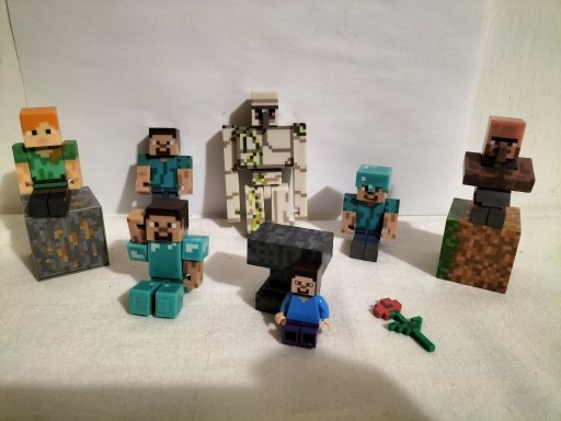 Zdjęcie oferty: Figurki Minecraft Mojang oryginalne zestaw