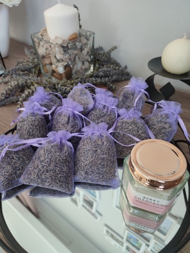 Zdjęcie oferty: Suszona lawenda woreczek zapach, woreczki na mole, do szafy 