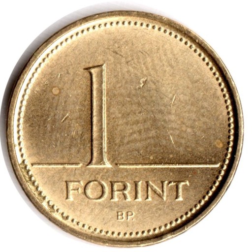 Zdjęcie oferty: WĘGRY, 1 forint 1994 lub 1999, KM# 692