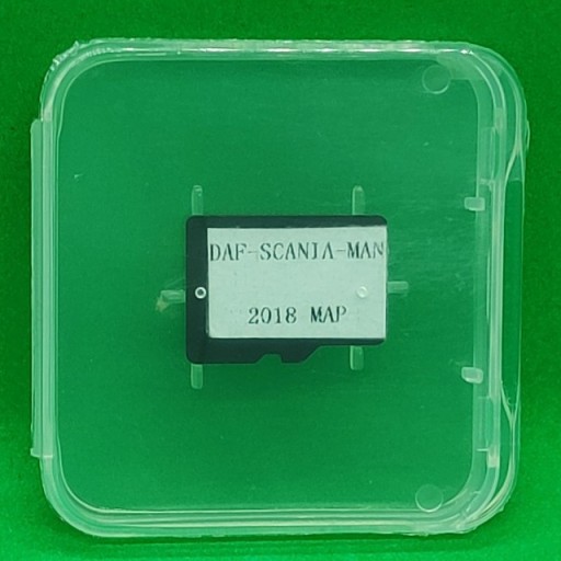 Zdjęcie oferty: Mapa EU karta microSD TIR DAF/MAN/Scania