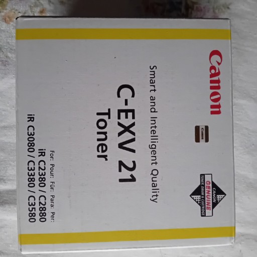 Zdjęcie oferty: Toner yellow żółty c-exv 21 canon