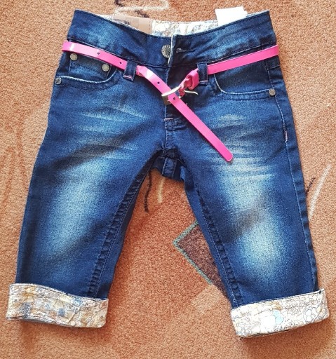 Zdjęcie oferty: Jeansowe spodnie niemowlęce rozmiar 80
