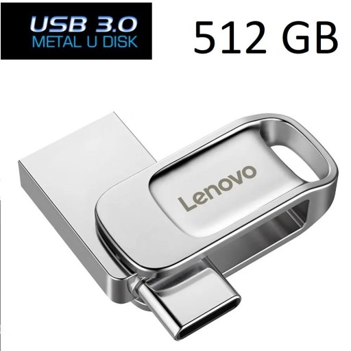 Zdjęcie oferty: ORYGINALY PENDRIVE LENOVO 512 GB USB 3.0/ C 